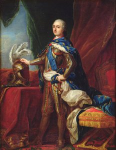 Zırhlı Louis XV portresi